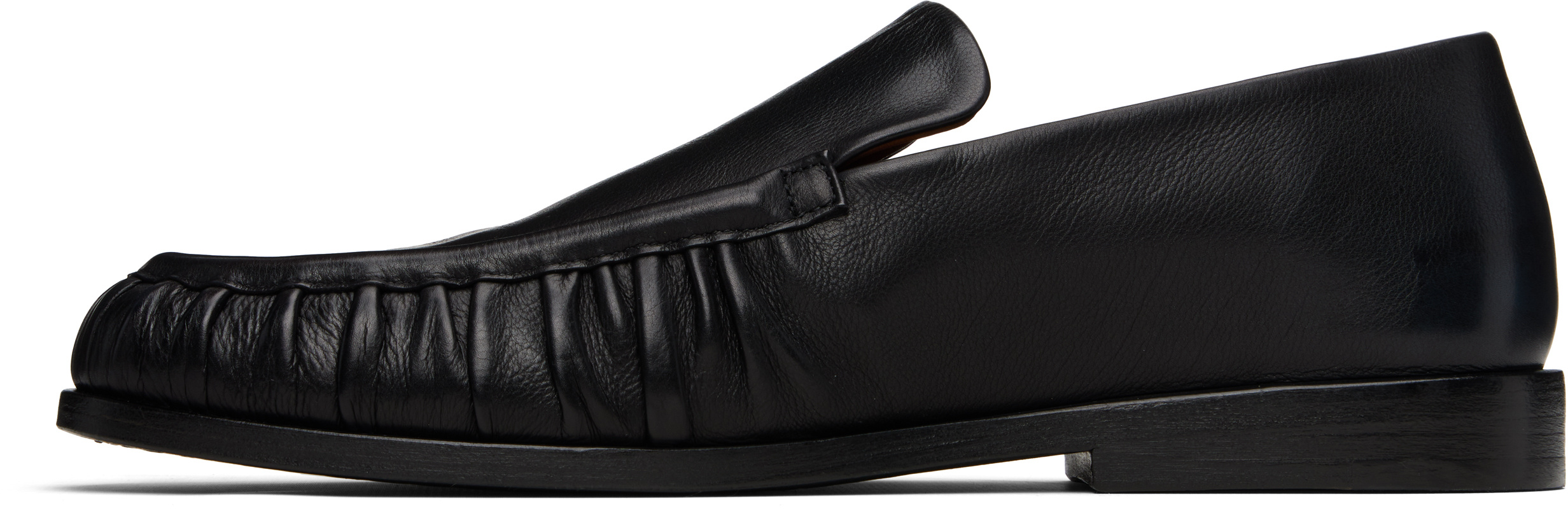 Marsèll Round Toe Loafers In Black