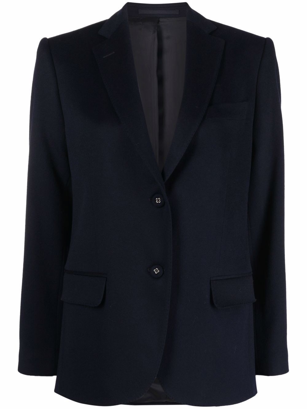 Shop Officine Generale Long-sleeved Jacket In Black