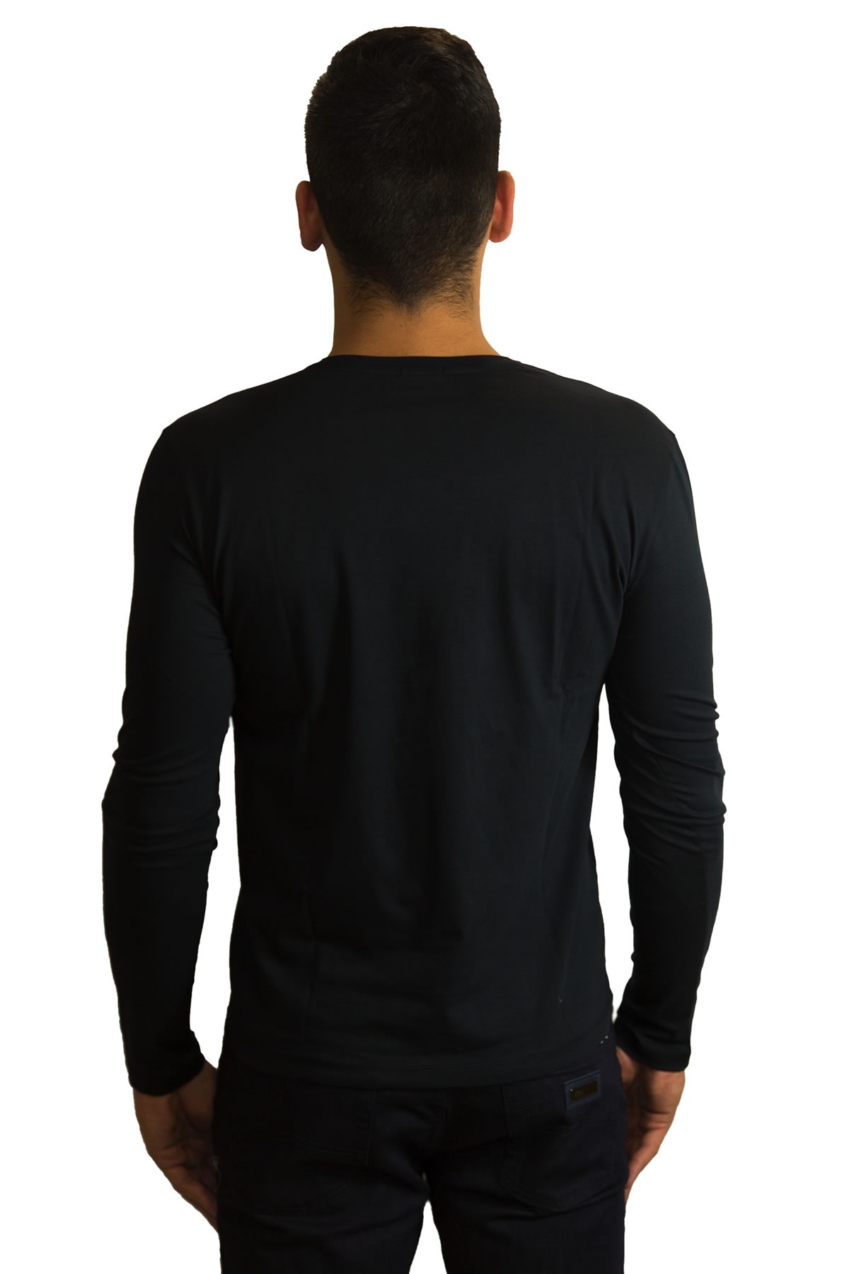 Hugo Boss Long Sleeved T-shirt In Black