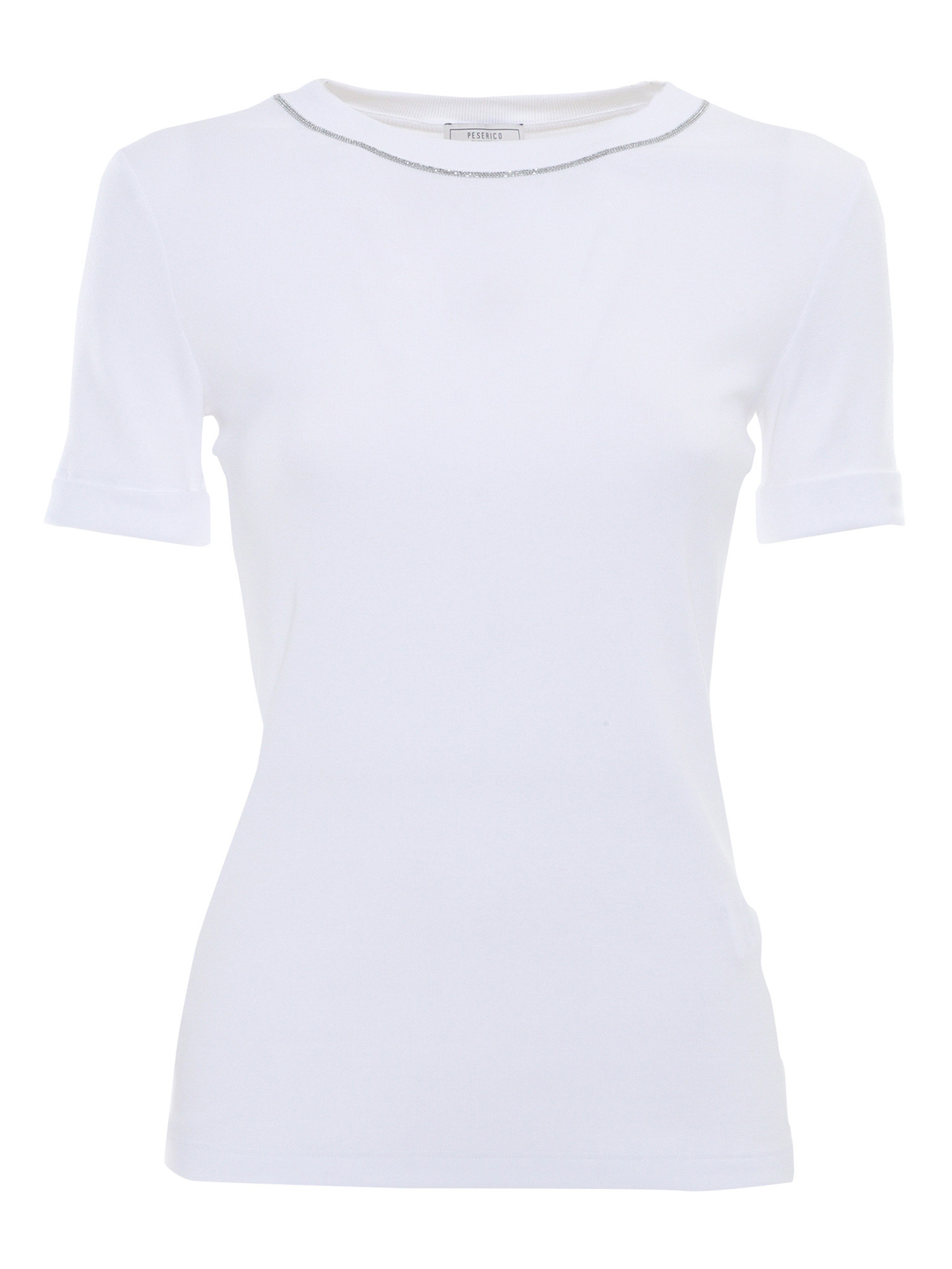 Peserico Stretch-jersey Micro-rib T-shirt