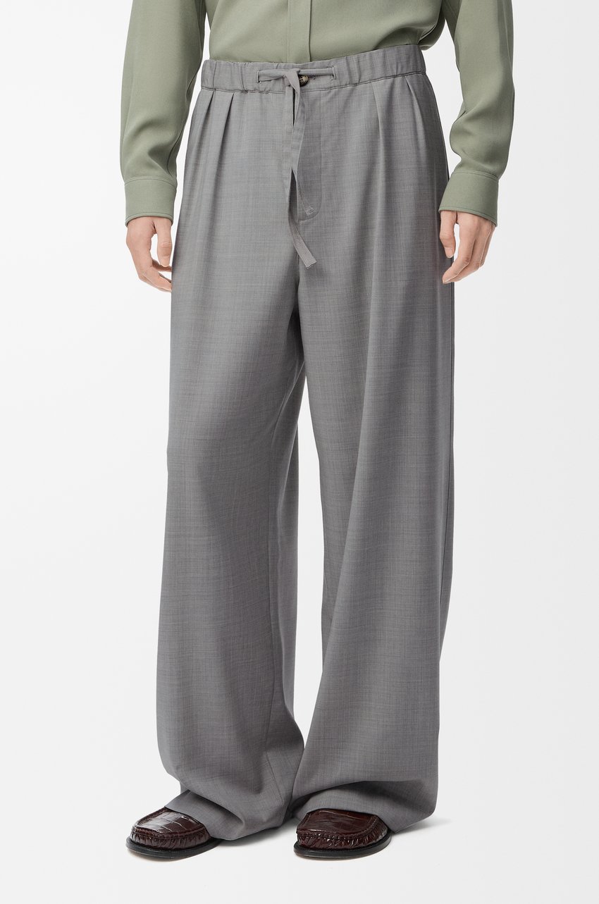 Loewe Drawstring Pantss In Wool