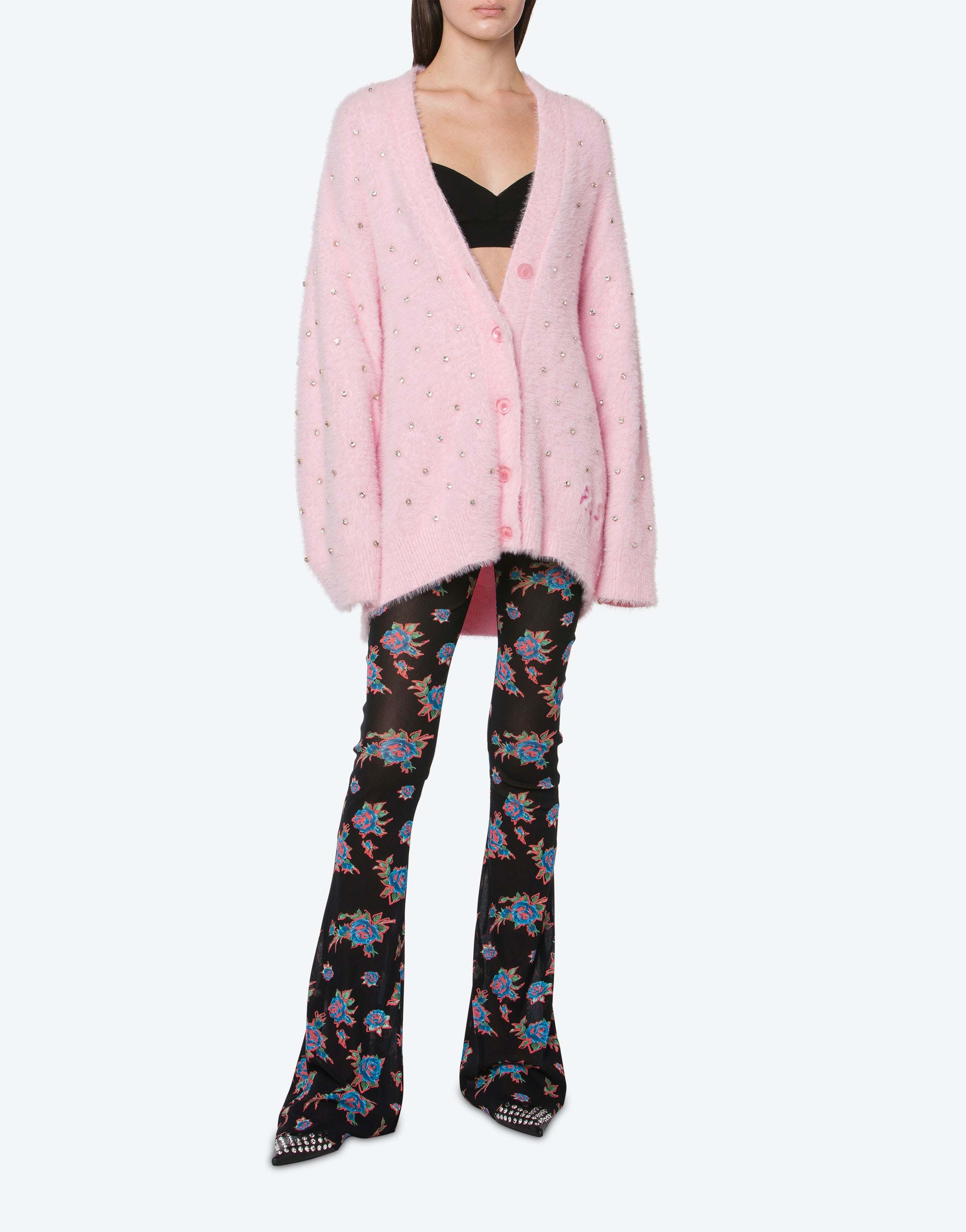 Philosophy Di Lorenzo Serafini Long-sleeved Sweater In Pink