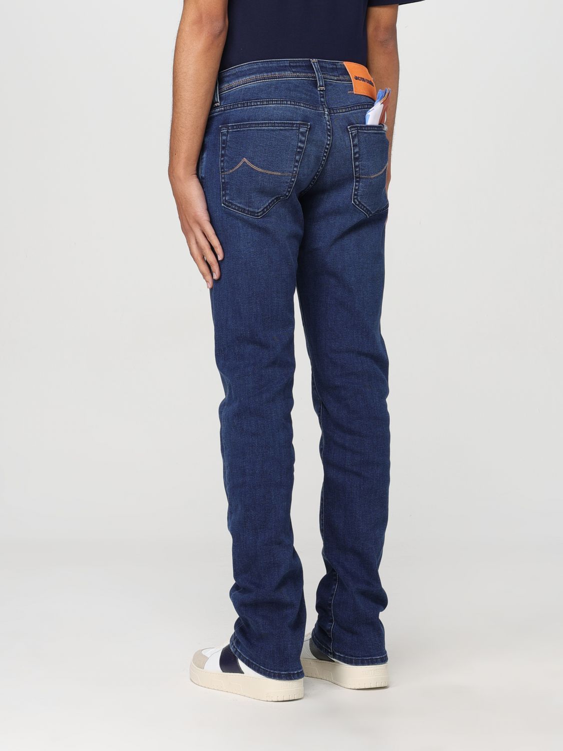 Jacob Cohen Mid-rise Slim-fit Jeans In Blue