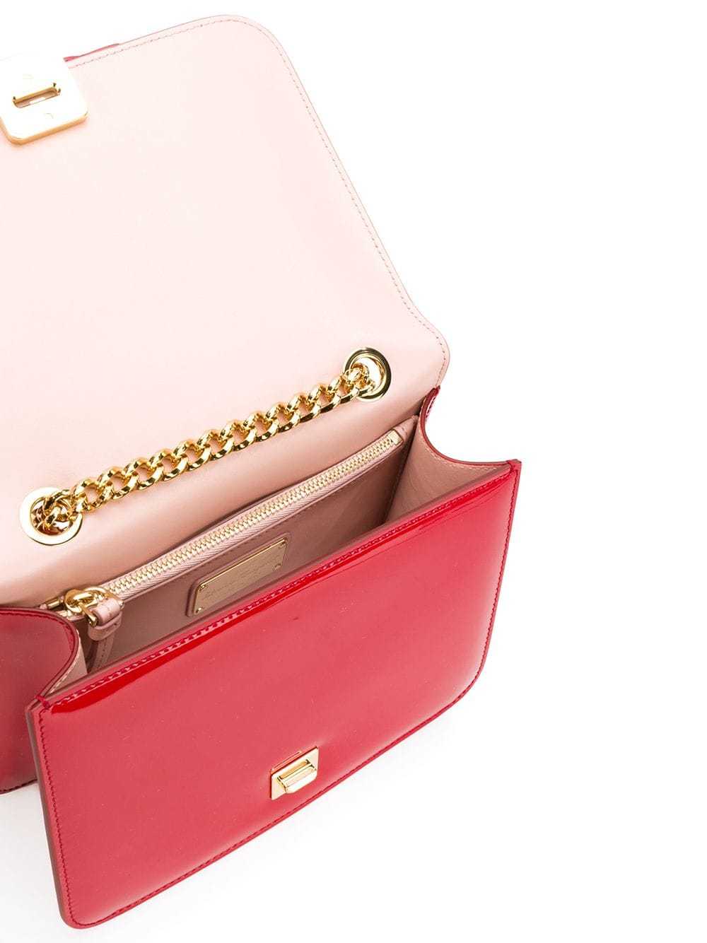 Ferragamo Bright Red Lacquered Leather Flip Vara Shoulder Bag In Red
