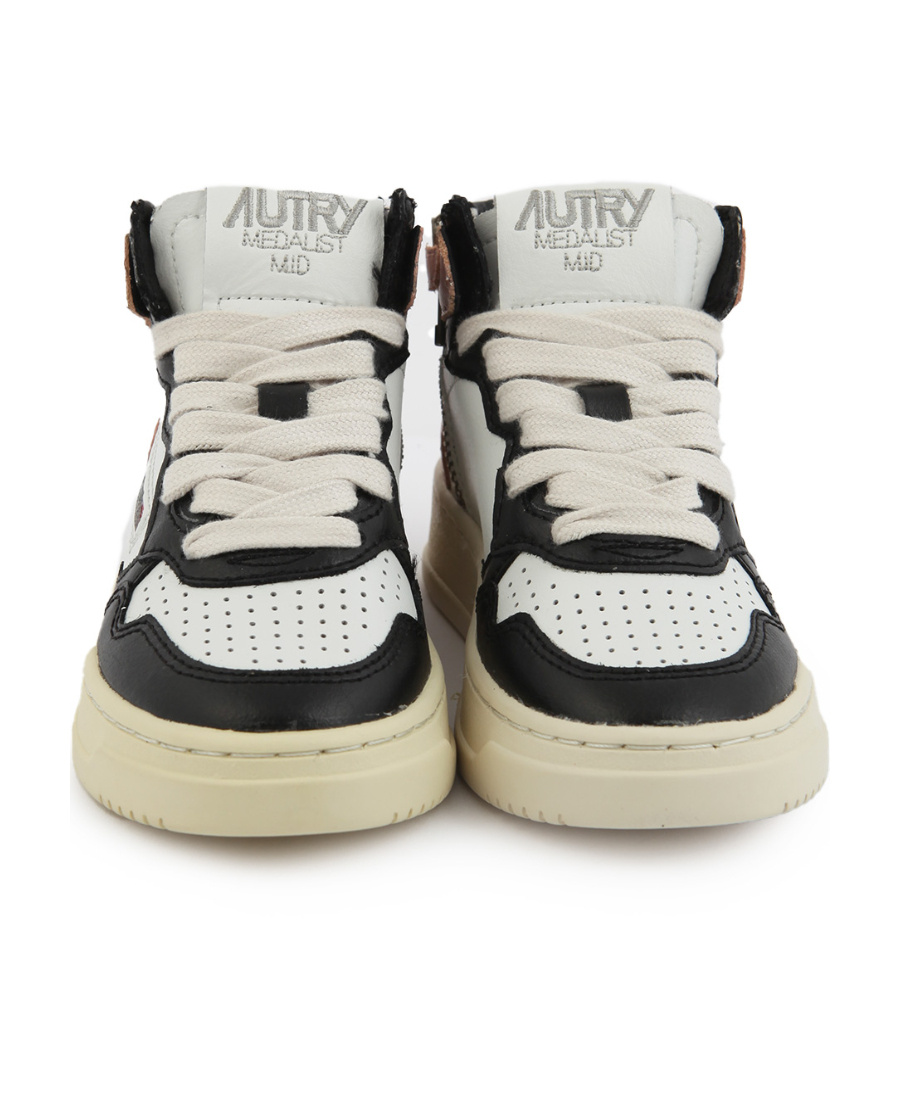 Autry Colour-block Panelled Leather Sneakers