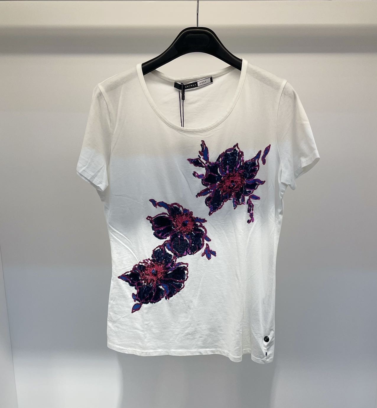Sportmax Short-sleeved T-shirt In Gray