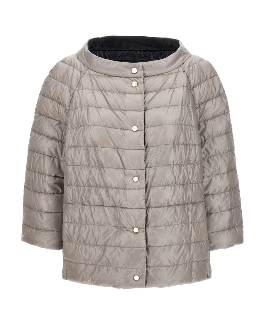 Shop Herno Reversible Puffer Jacket In Black