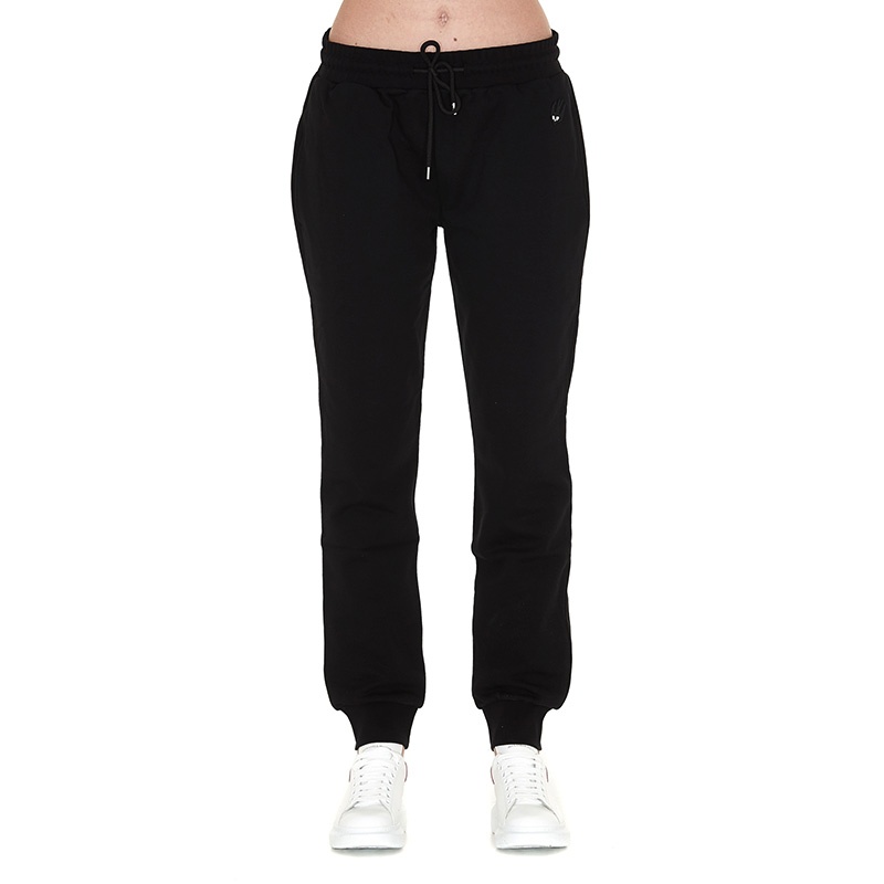Mcq By Alexander Mcqueen Swallow Patch Sweatpants In Black