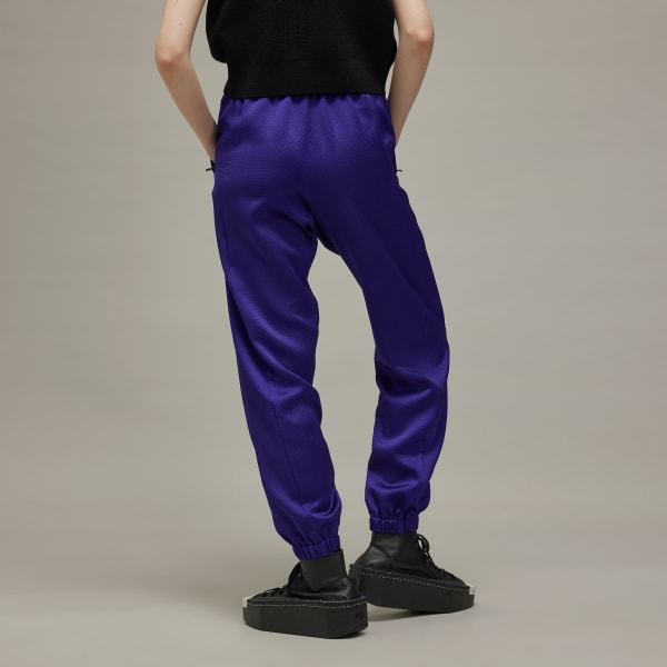 Y-3 Drawstring Sweatpants In Blue