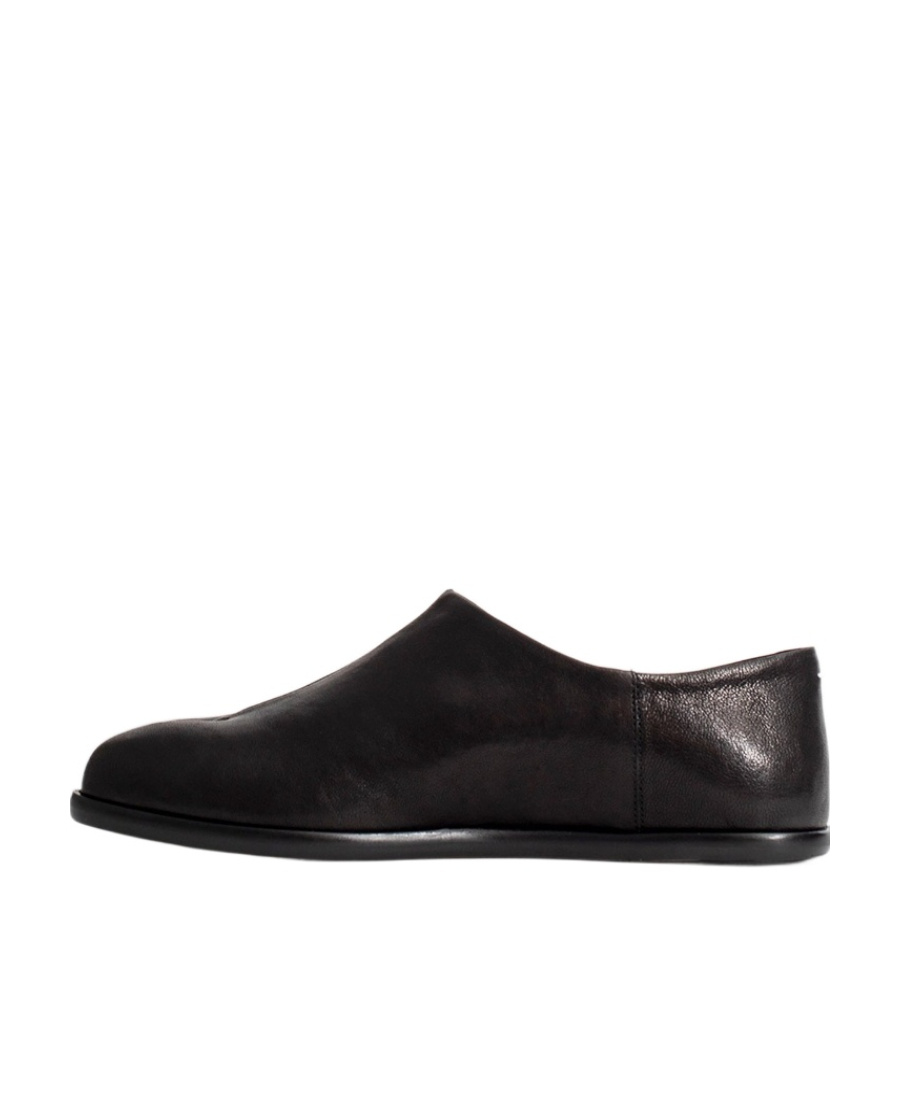 Maison Margiela Tabi Mules In Black