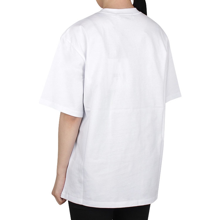 Msgm Logo Details T-shirt In White