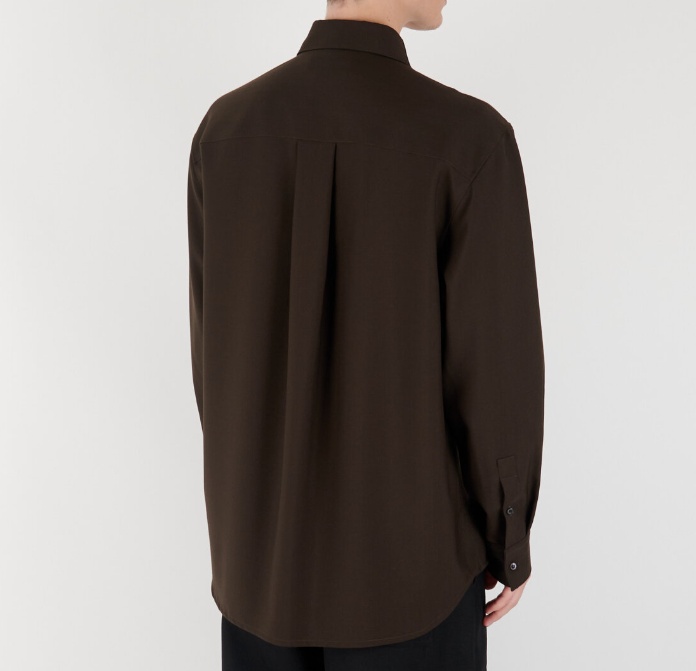 Marni Color Matching Design Shirt In Black