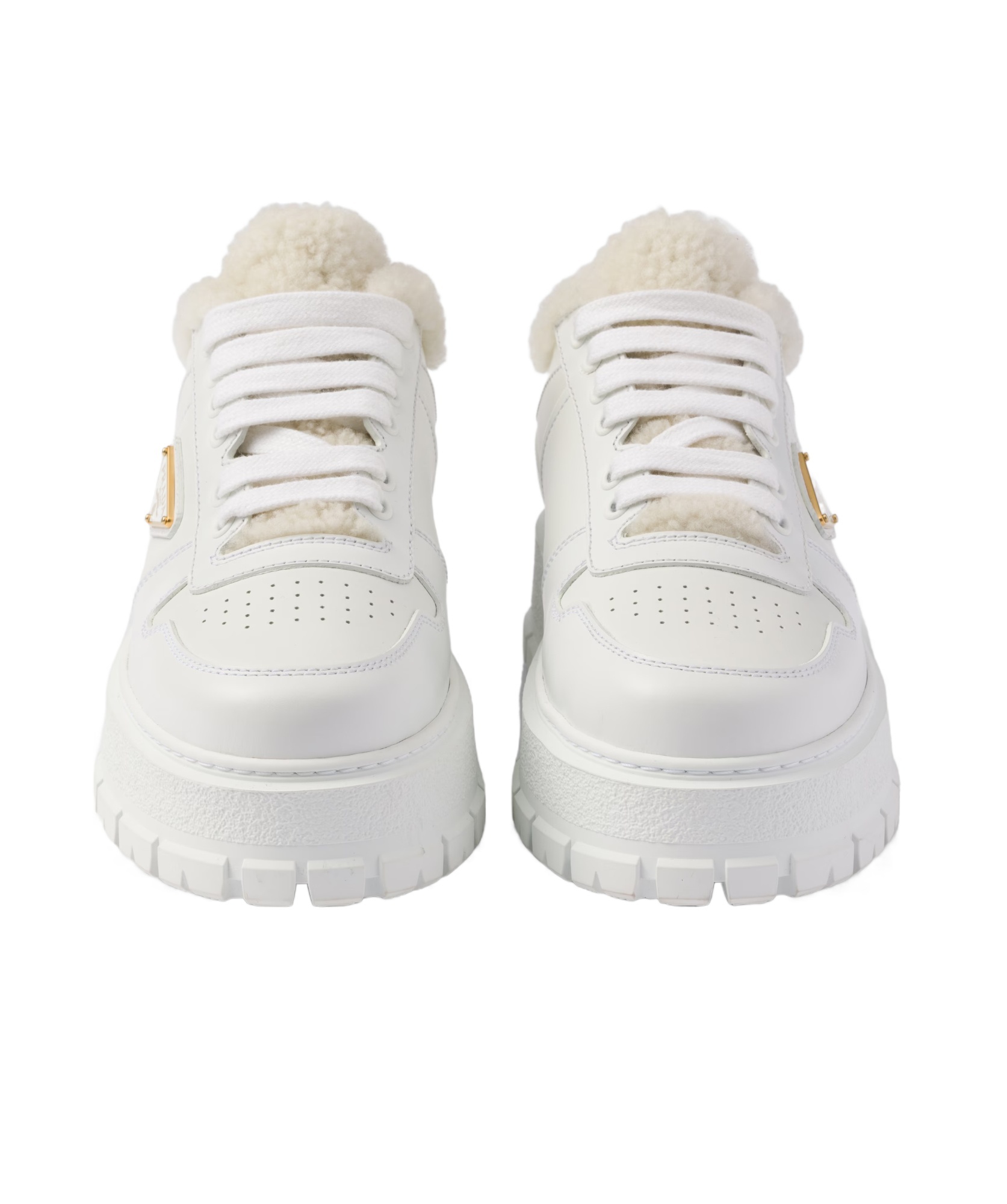 Prada Low Help Recreational Shoe In White