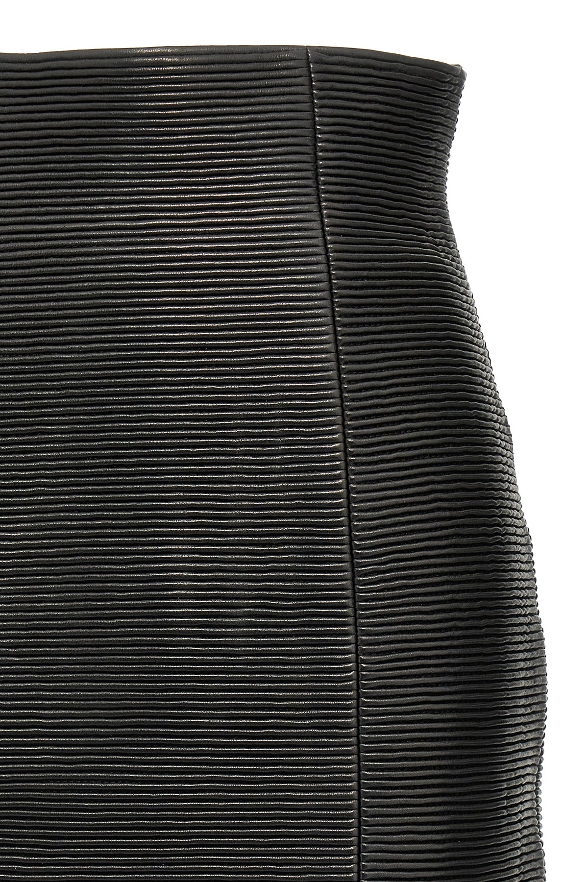 Balmain Hw Rolled Skirts In Black