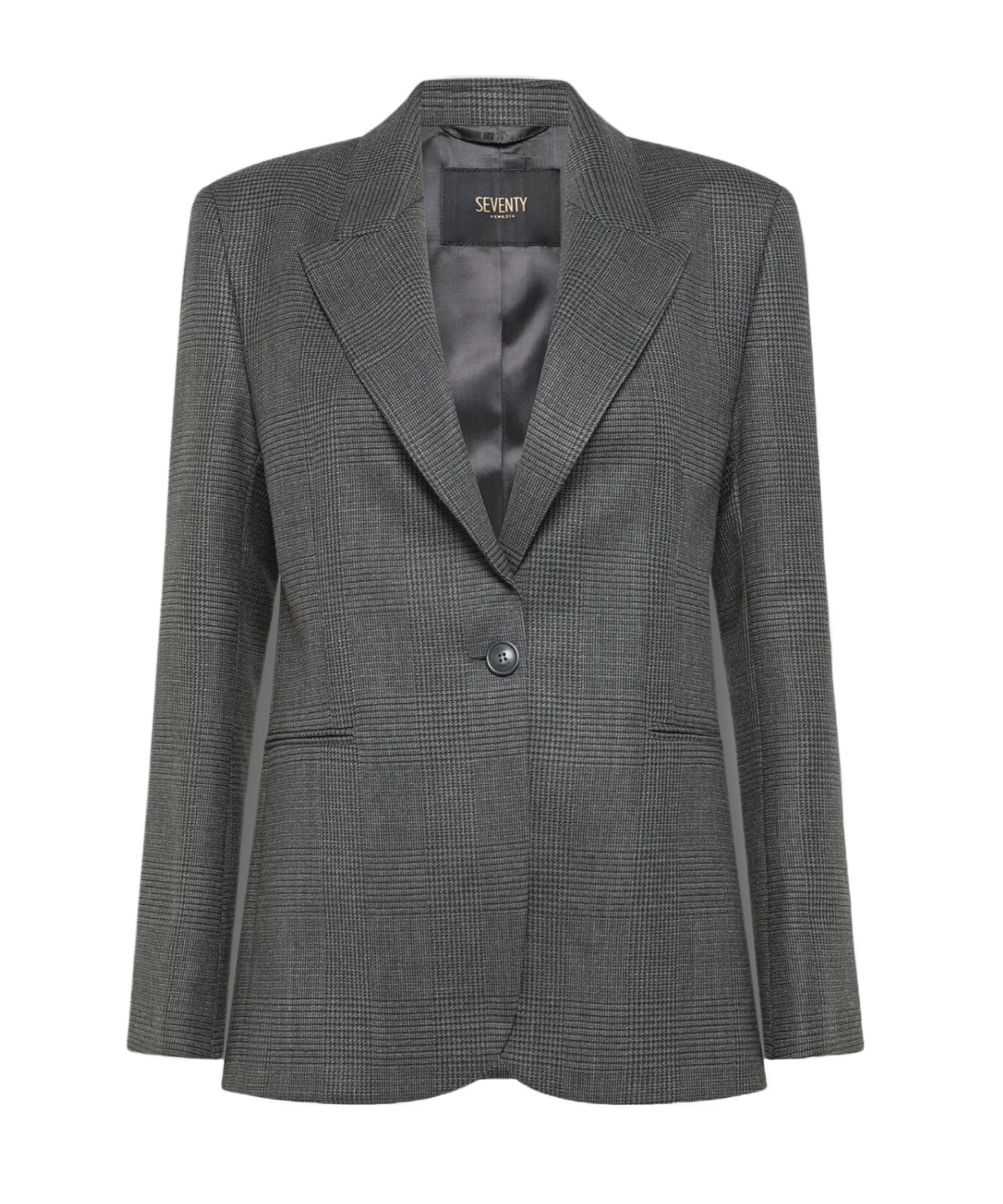 Seventy Long-sleeved Suit Coat In Black