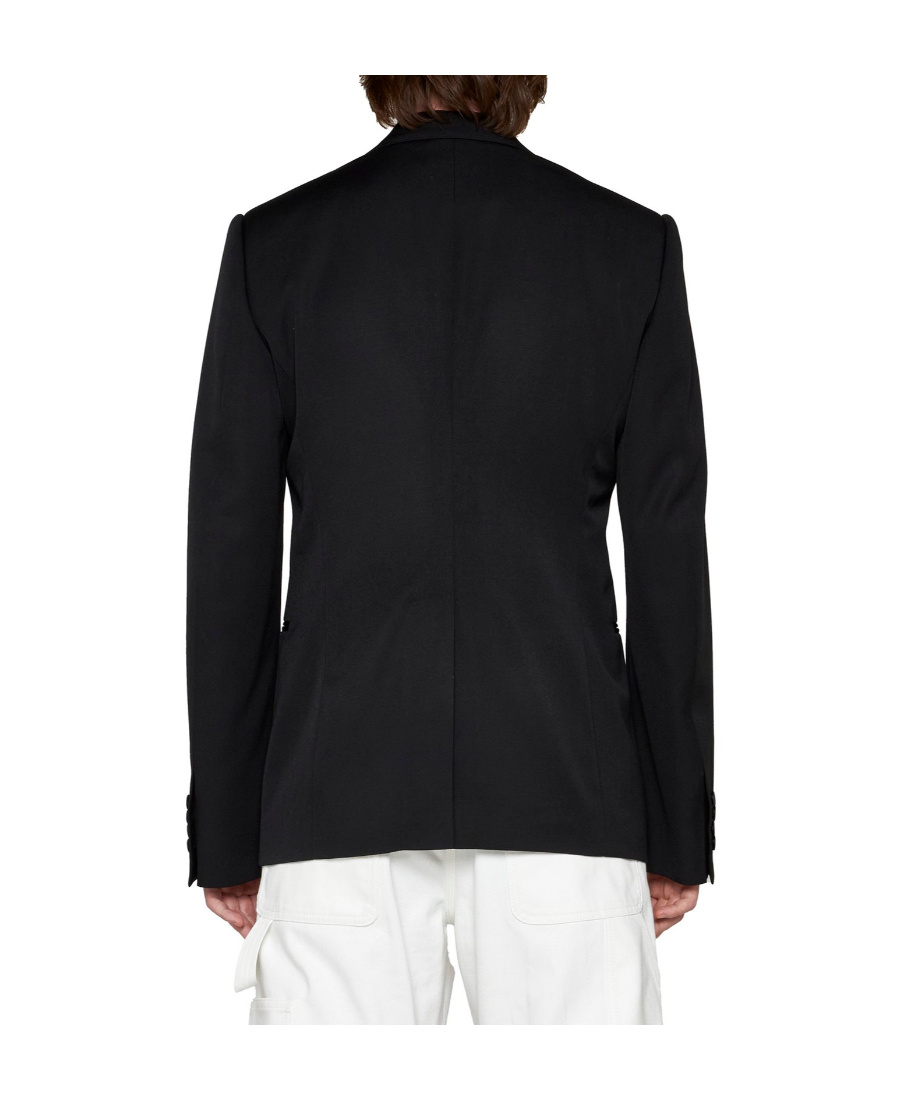 ALEXANDER MCQUEEN SILK LAPELS BLAZER