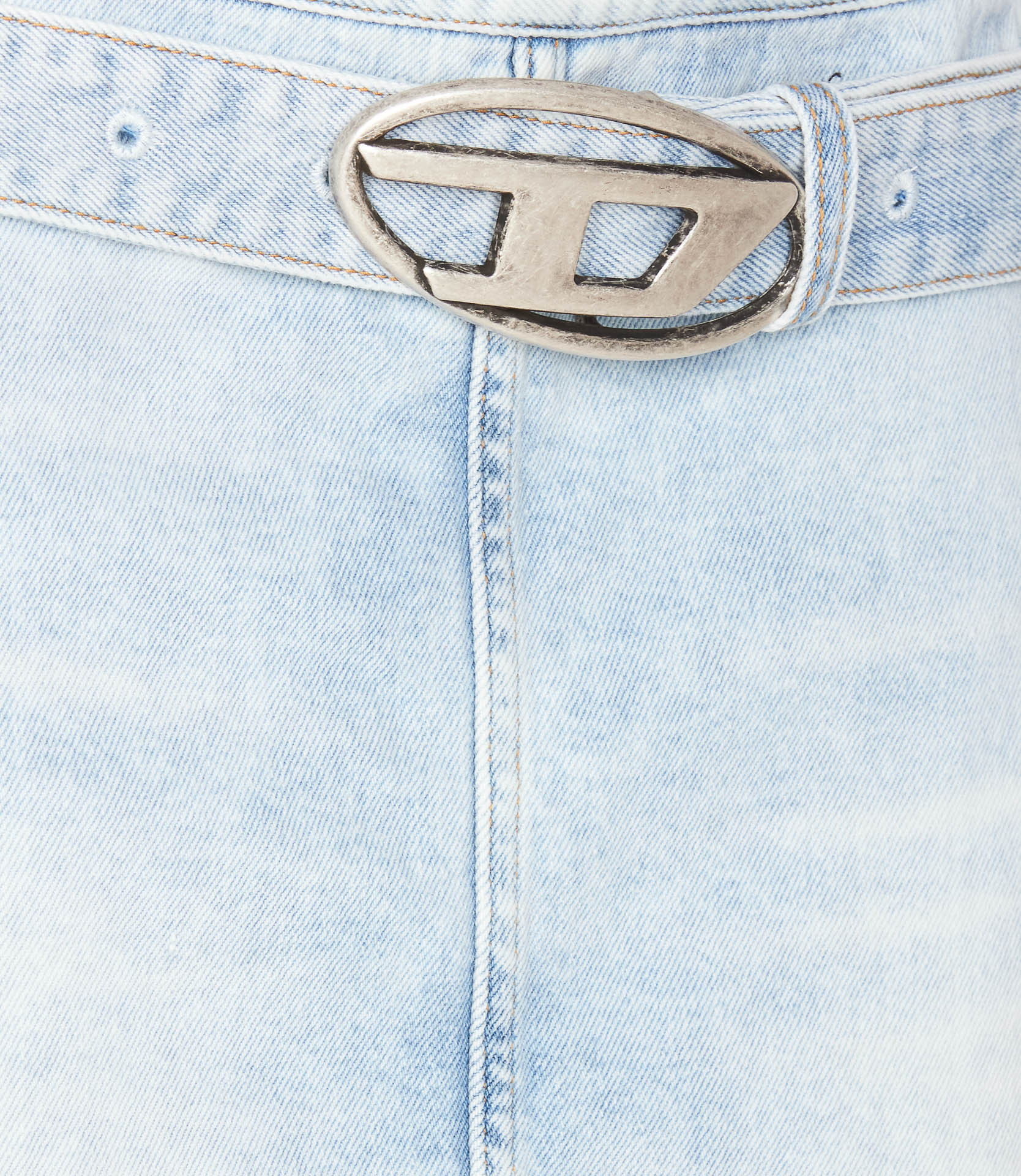 Diesel De-flip Skirt In Multicolor