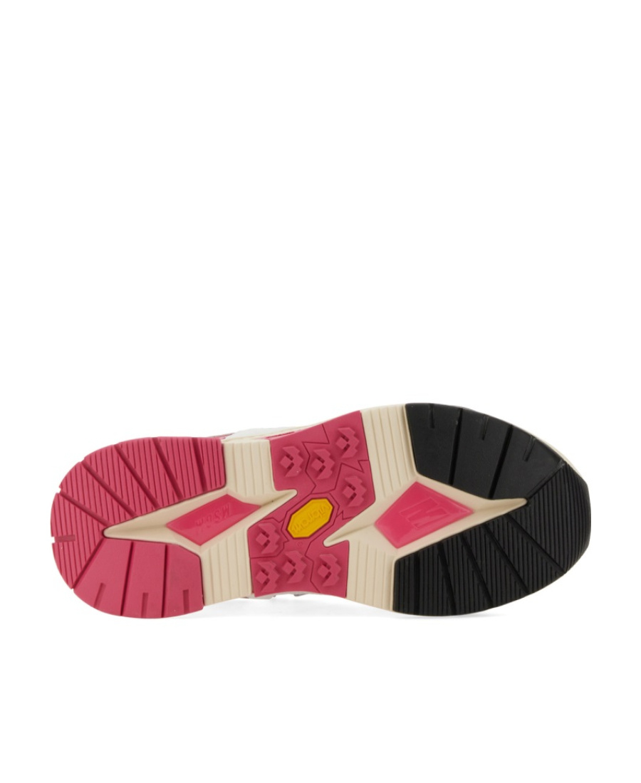 Msgm Panelled Low-top Sneakers In Multicolor