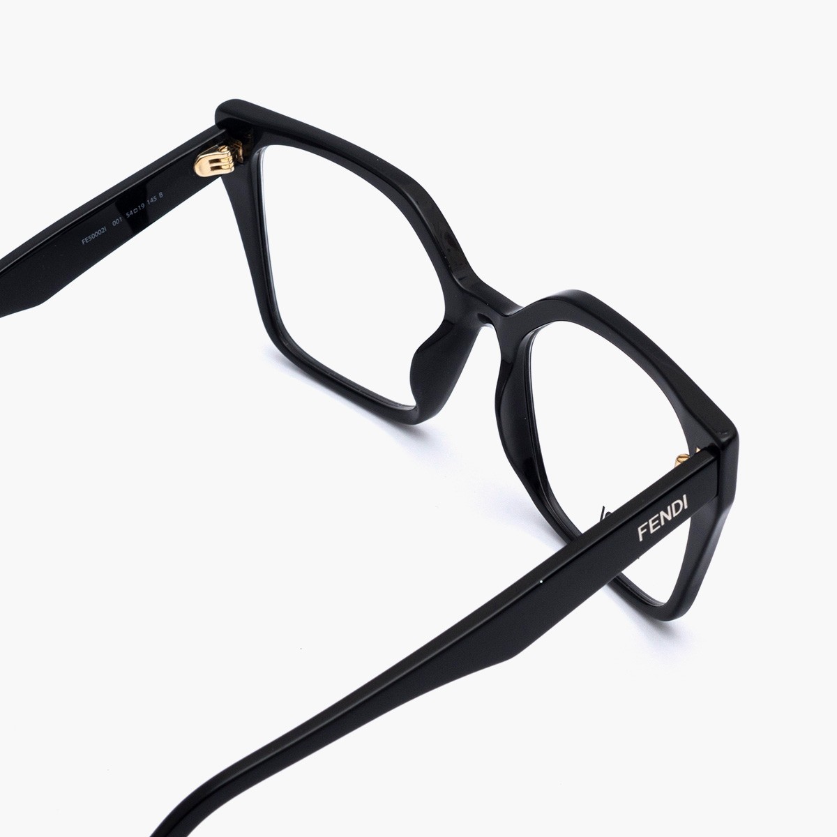 FENDI FENDI EYEWEAR SQUARE FRAME GLASSES