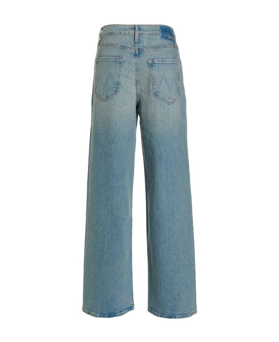 Mother Straight-leg Cut Jeans In Green