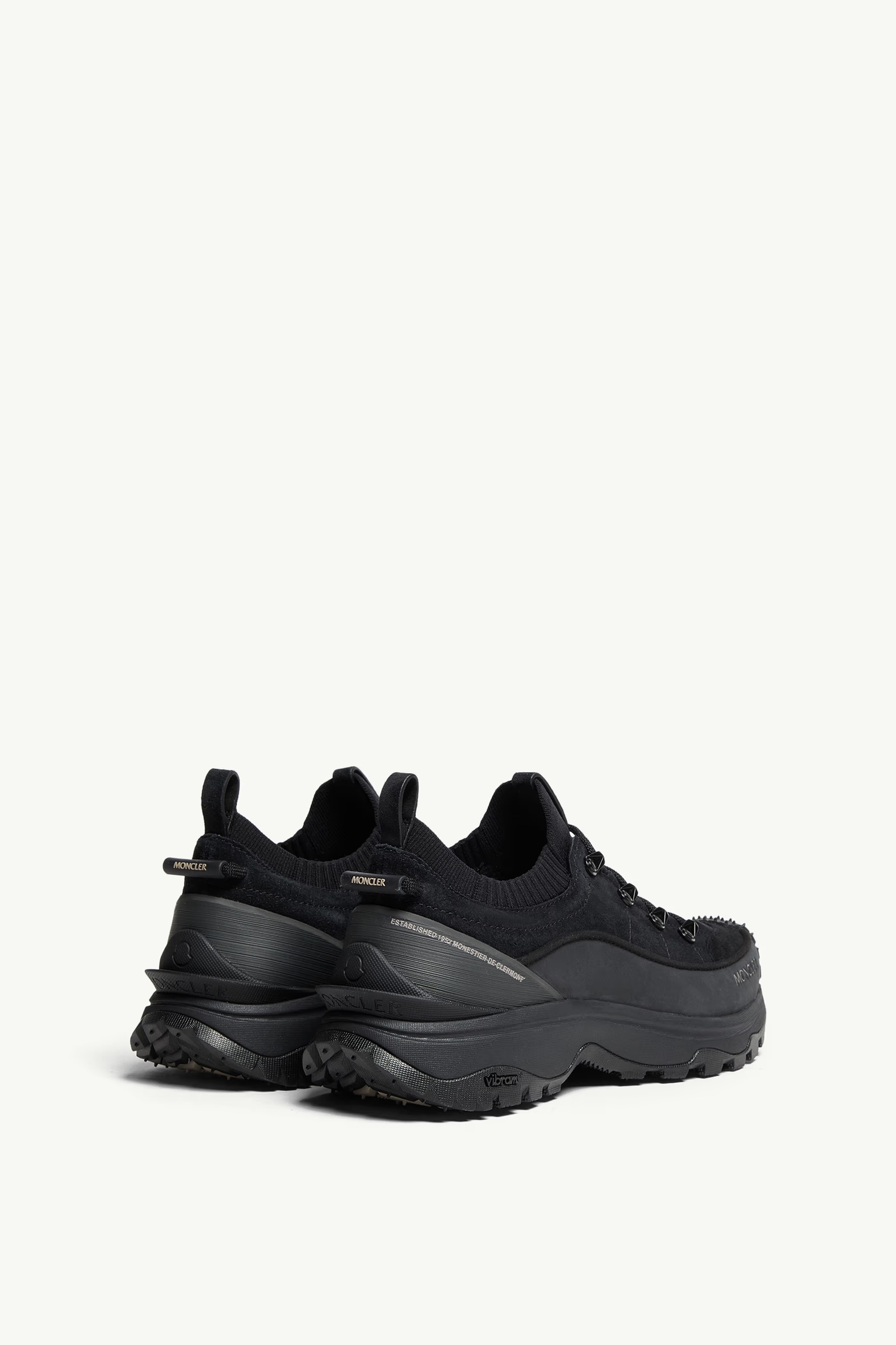 Moncler Sneaker Trailgrip Lite2 Black Men In Black