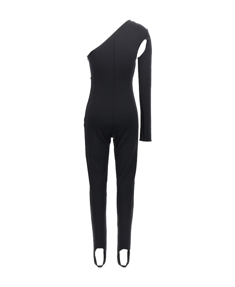 David Koma Scuba Cut Out One-length Bodysuit In Black