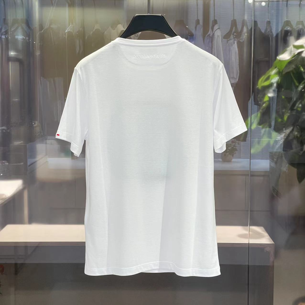 Stefano Ricci Printed Short-sleeved T-shirt In White