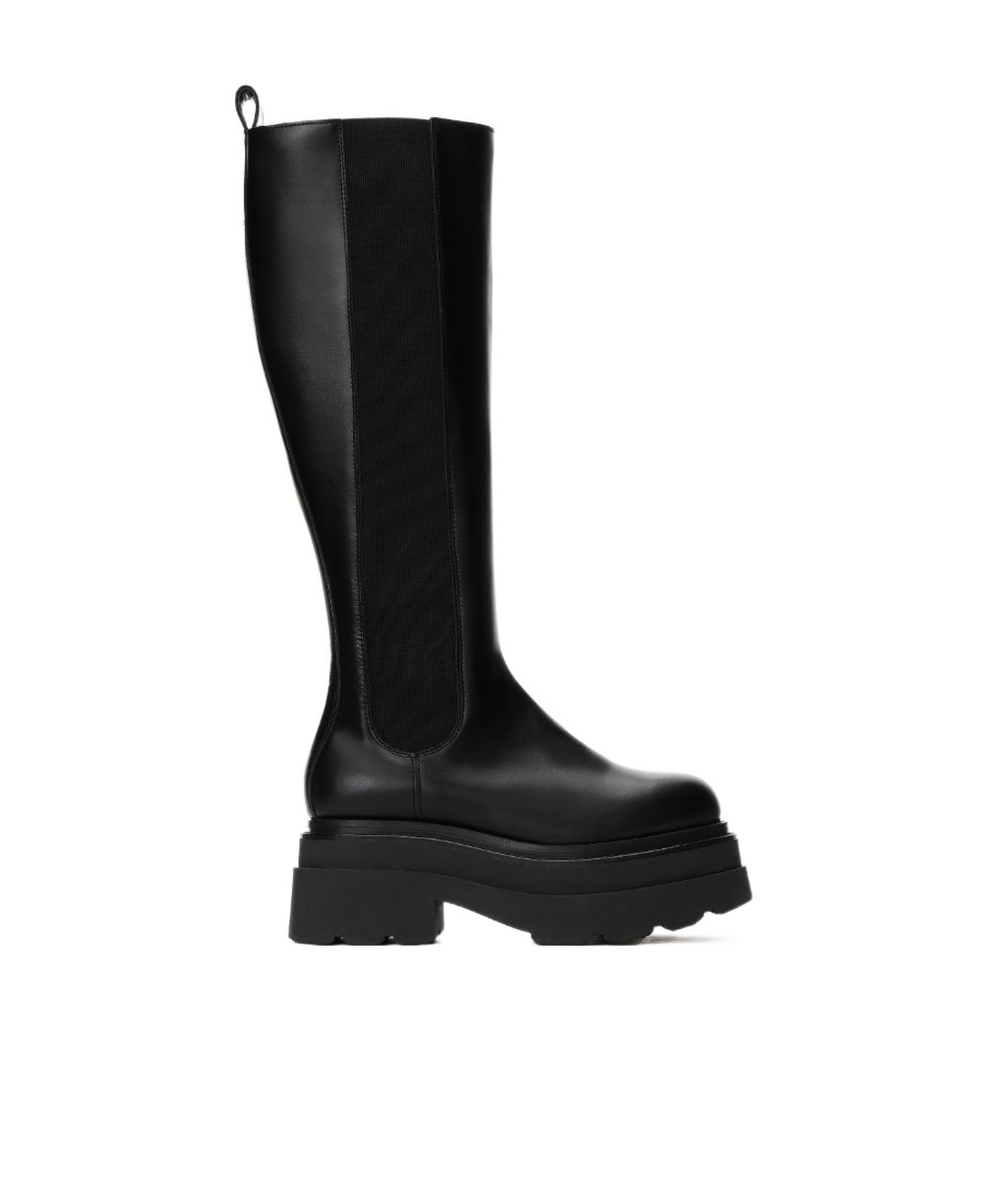Alexander Wang Carter Platform Knee-high Boots In Black