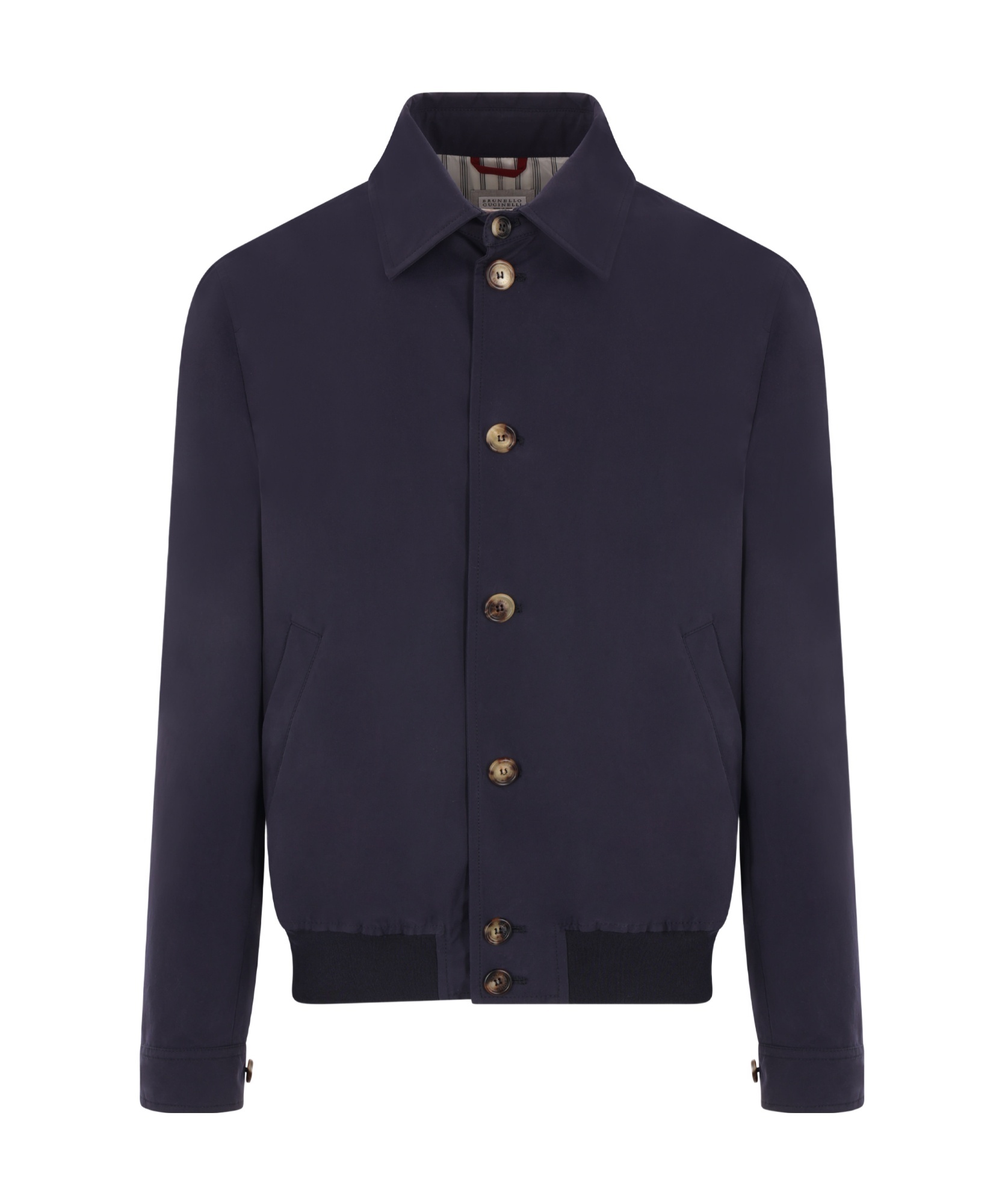 BRUNELLO CUCINELLI BRUNELLO CUCINELLI LONG SLEEVED BUTTONED SHIRT JACKET