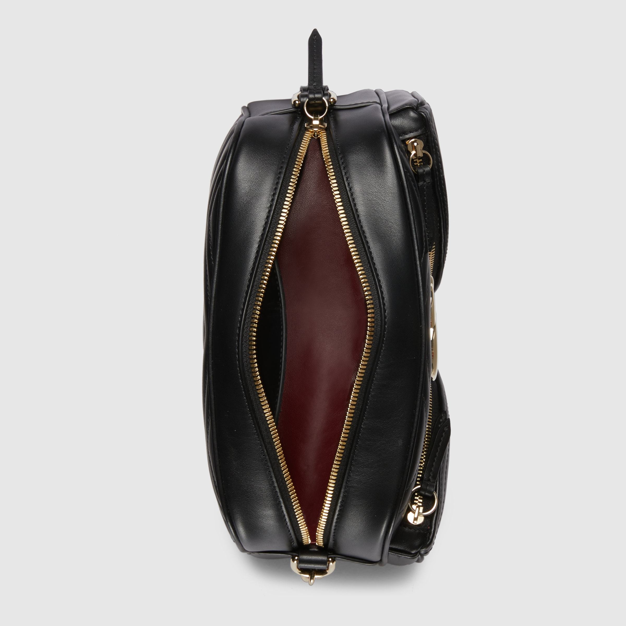 Gucci Gg Marmont Shoulder Bags Black In Black