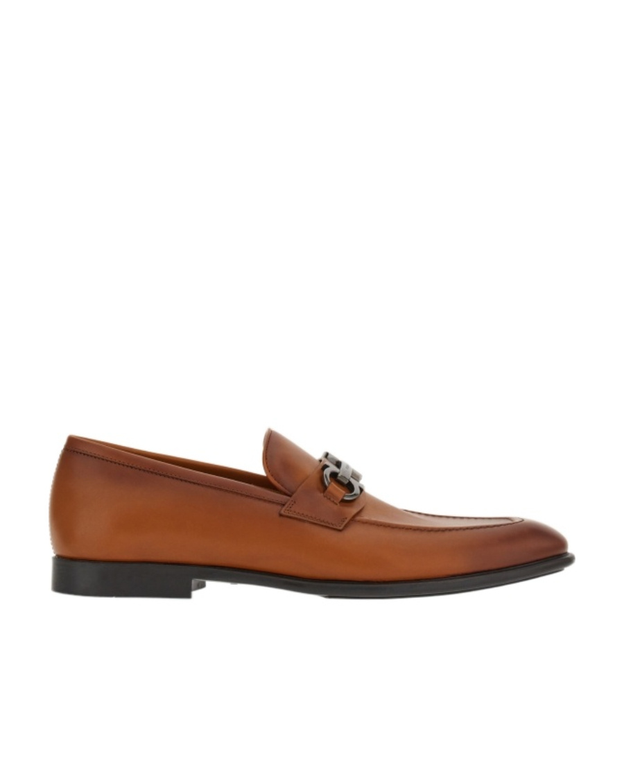 Ferragamo Mocassin Penny Brun Taille 41 In Brown