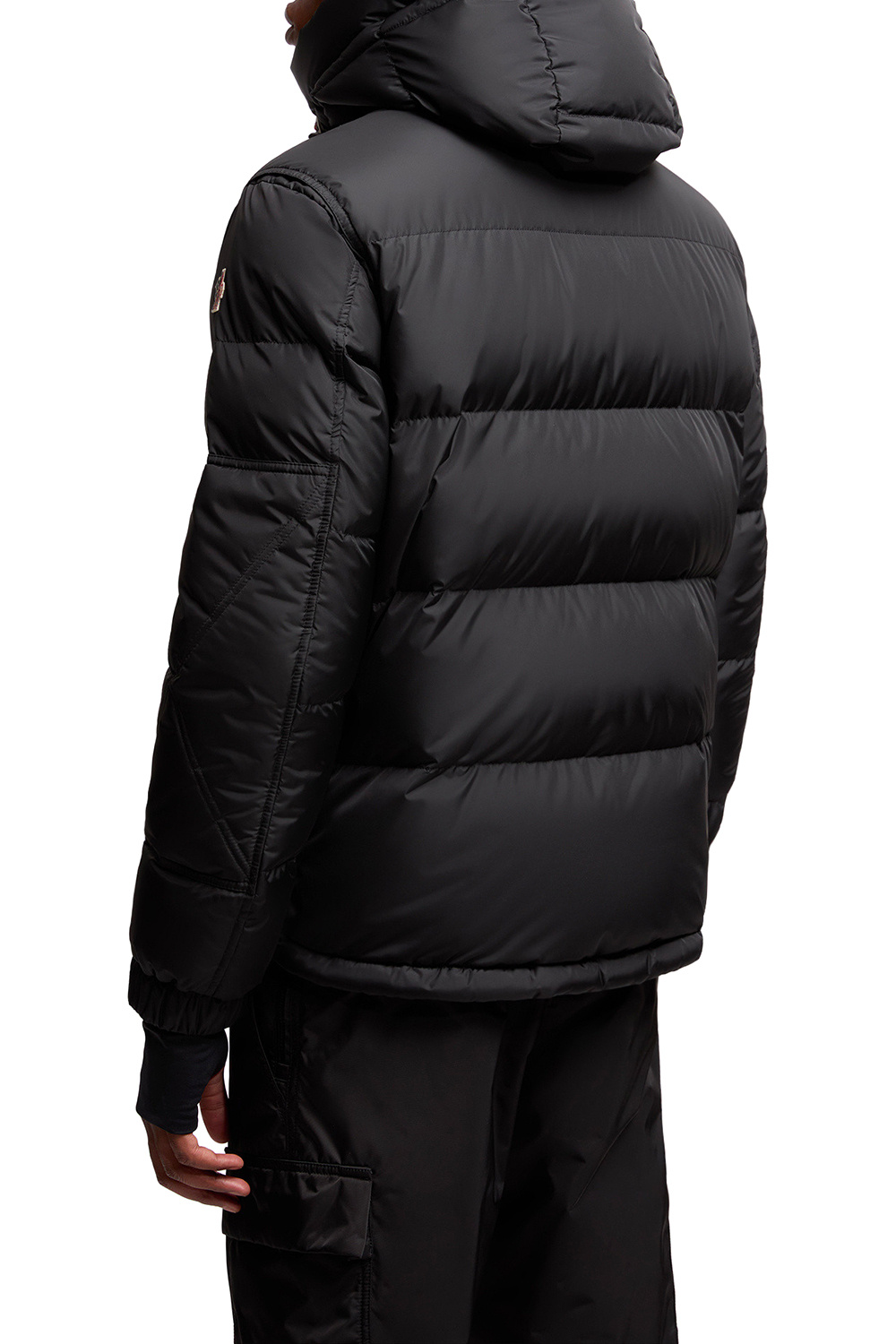 Moncler Grenoble Kasanka Hooded Down Ski Jacket Clothing In Black