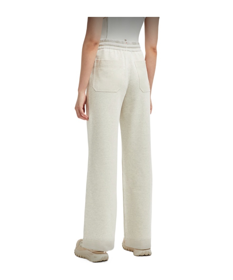 Moncler Elastic Waist Sweatpants In White