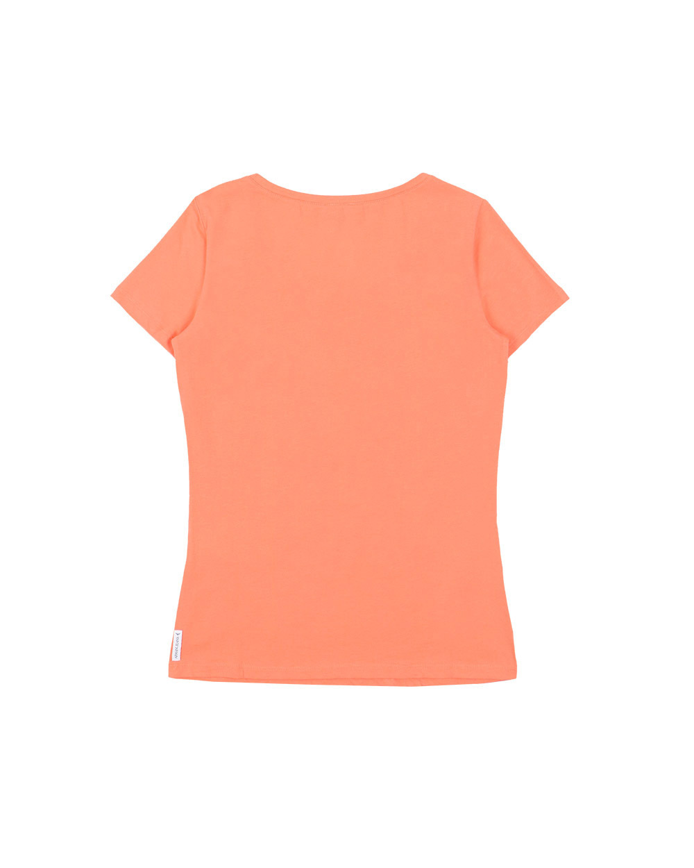 Shop Armani Jeans T-shirt With Round Neck And Short Sleeves In Pink