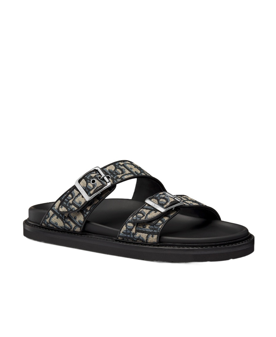 Dior Aqua Sandals In Black