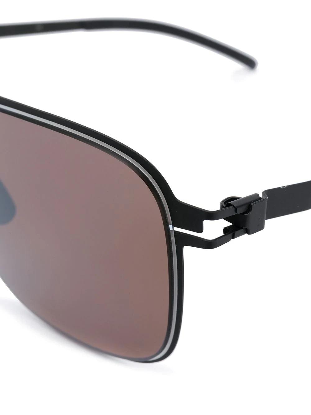 Mykita Eli Square Sunglasses In Gray
