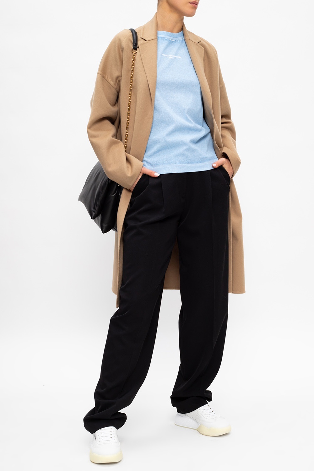 Stella Mccartney Bilpin Tailored Coat In Nude