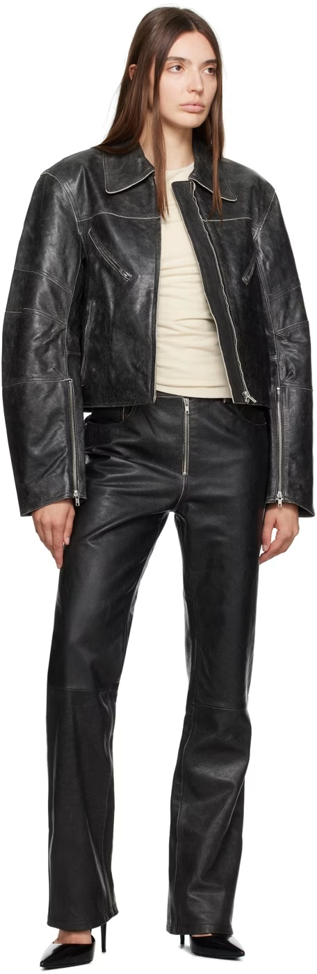 Helmut Lang Casual Trousers With Belt Loop In Black