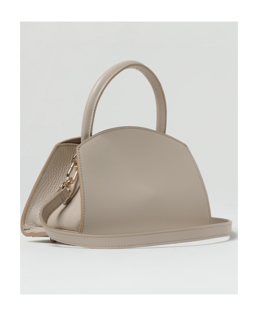 Furla Logo Shoulder Bag In Nude