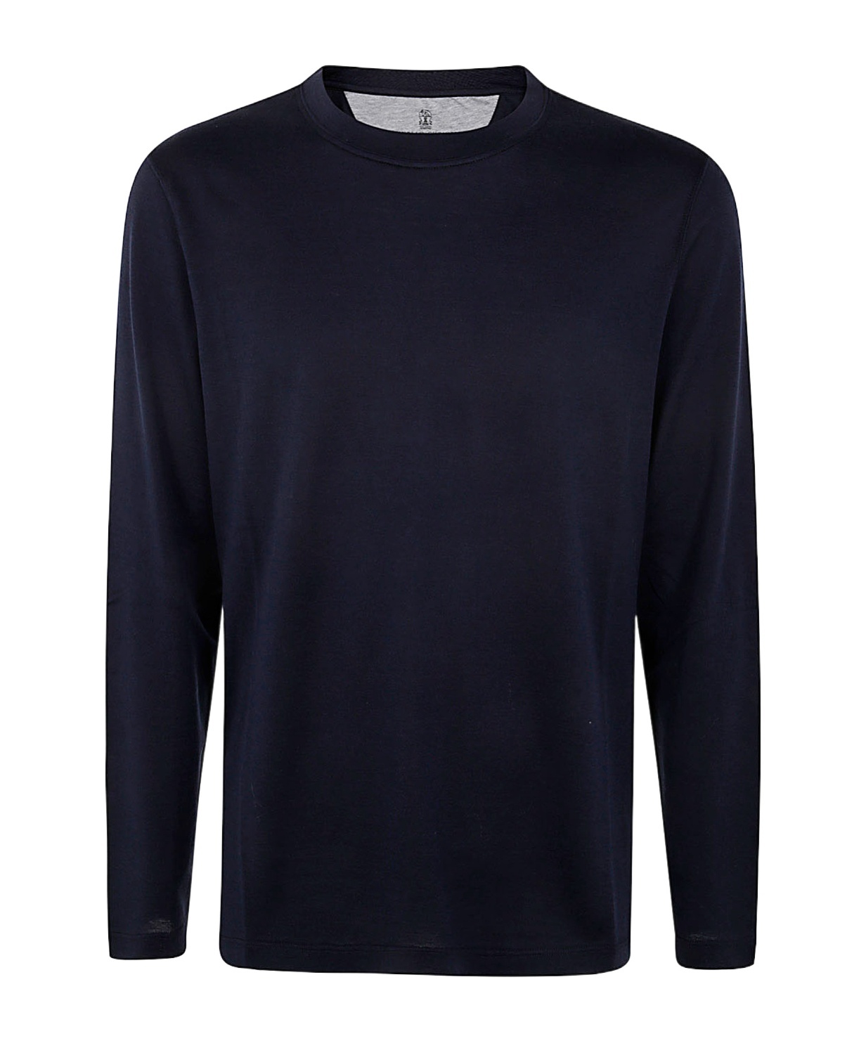 Brunello Cucinelli Multi Layer T-shirt Multicolor In Black