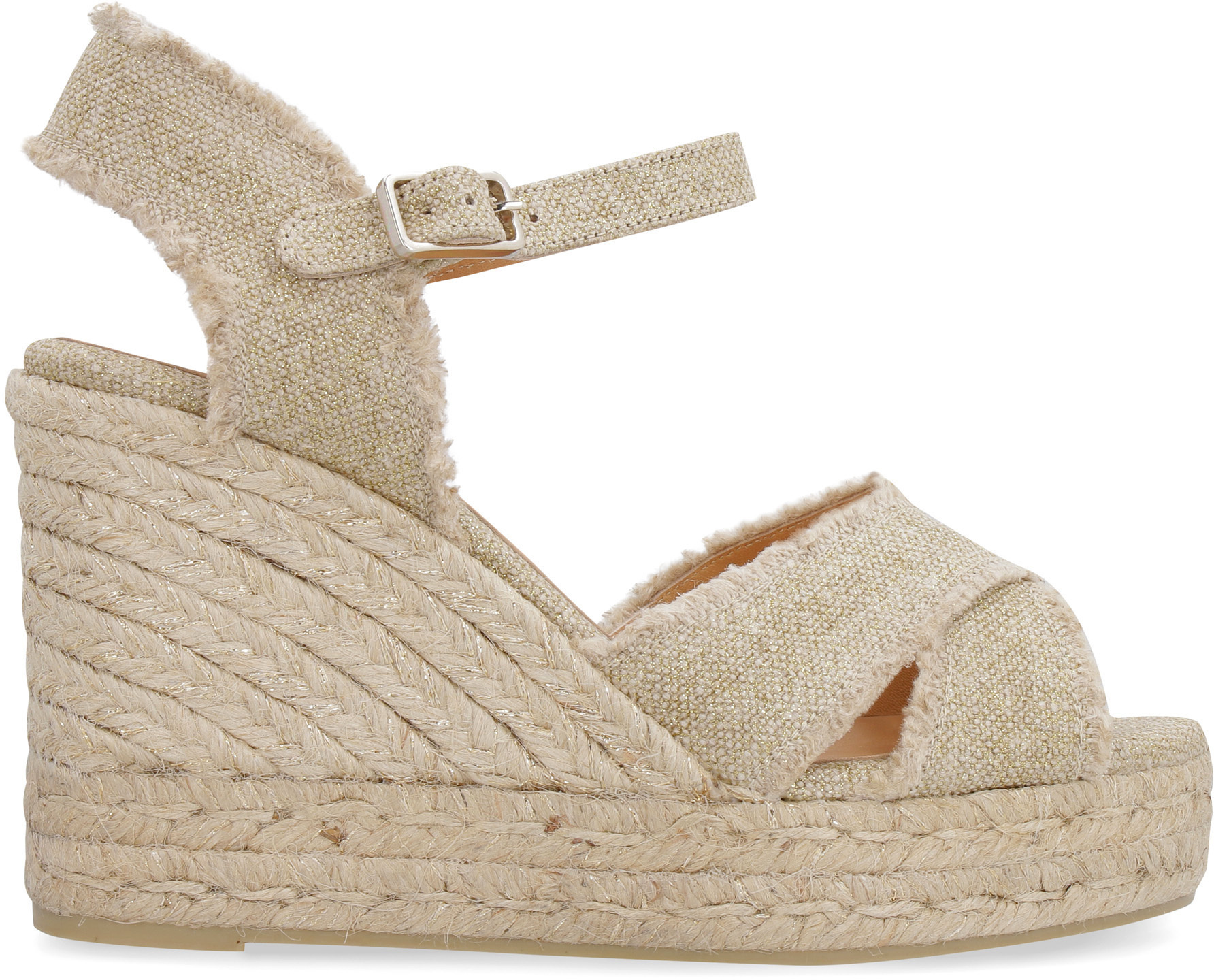 CASTAñER 110MM BROMELIA WEDGE SANDALS