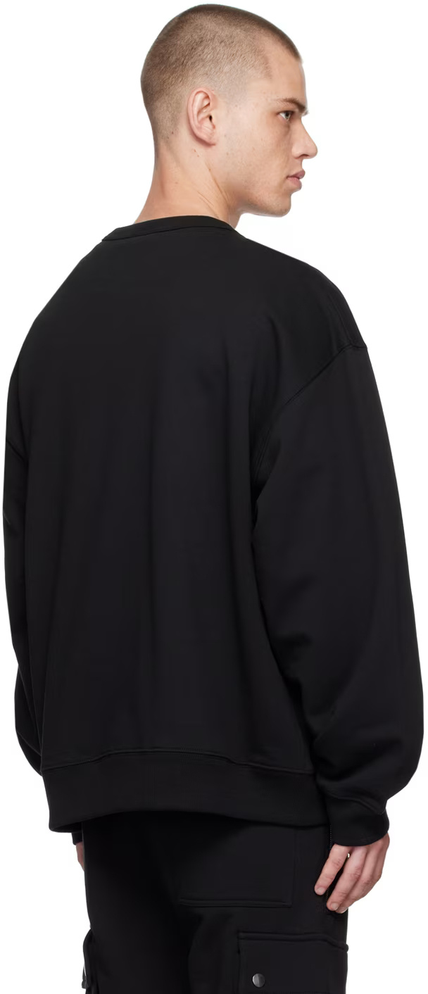 Dries Van Noten Men Sweatshirt With Print In Black