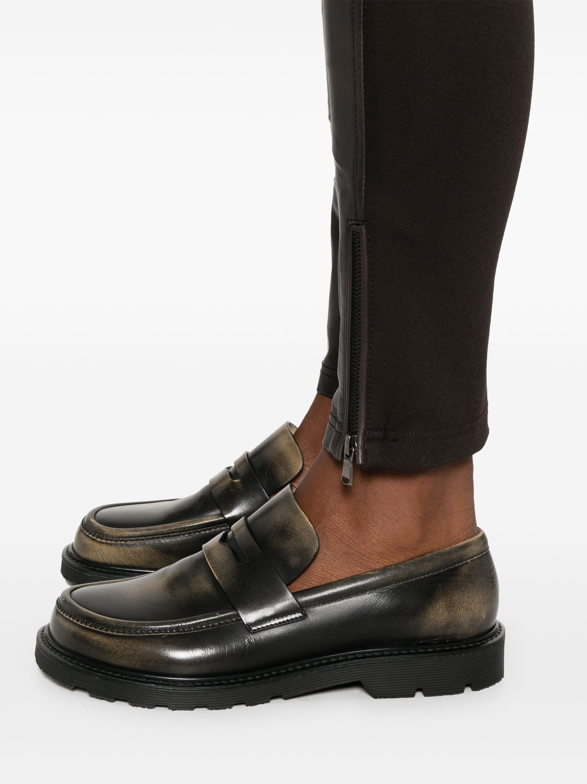 P.A.R.O.S.H LEATHER LEGGINGS