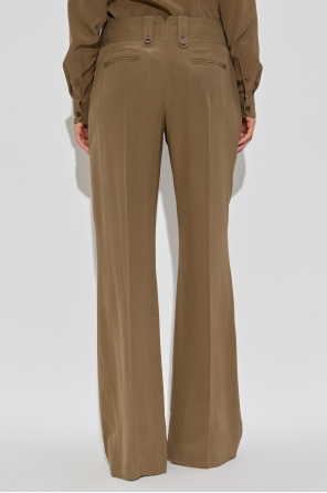 Tom Ford Belt Loops Slacks In Brown