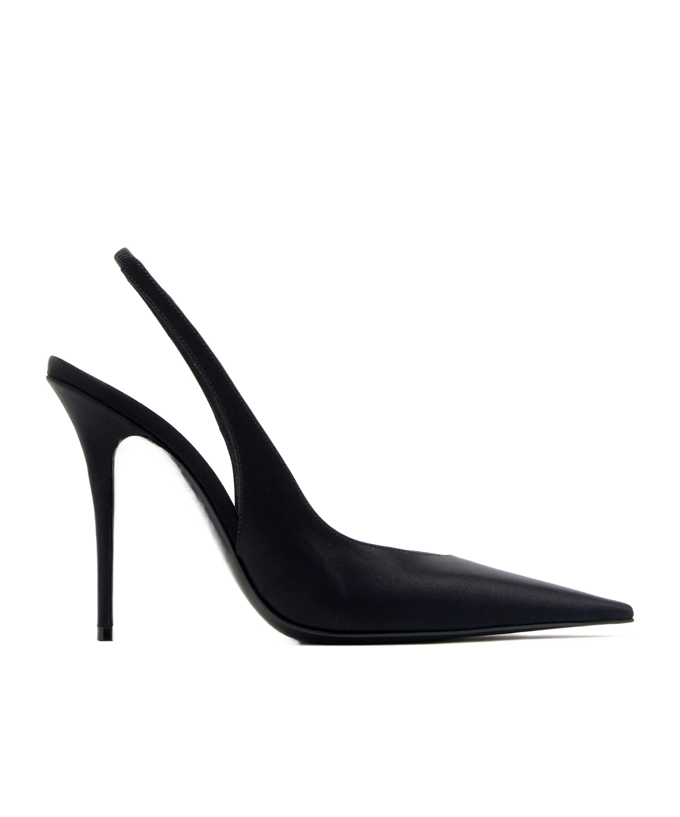 Amina Muaddi Pointed High Heels In Black