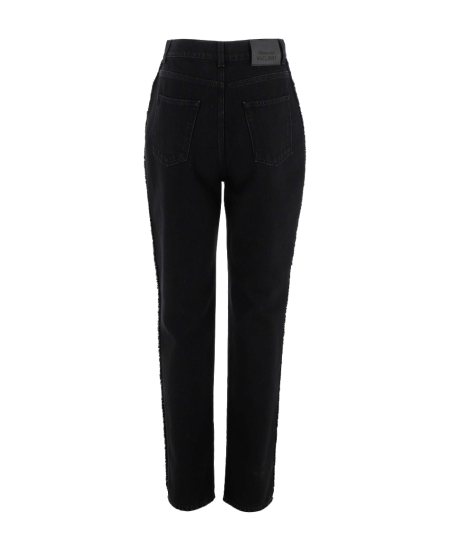 Alexander Mcqueen Jeans In Black