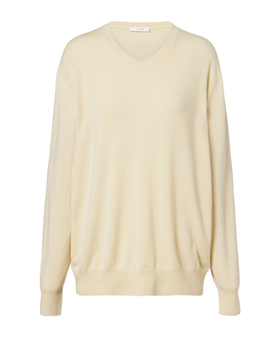 The Row Migeia Cashmere Sweater In Yellow