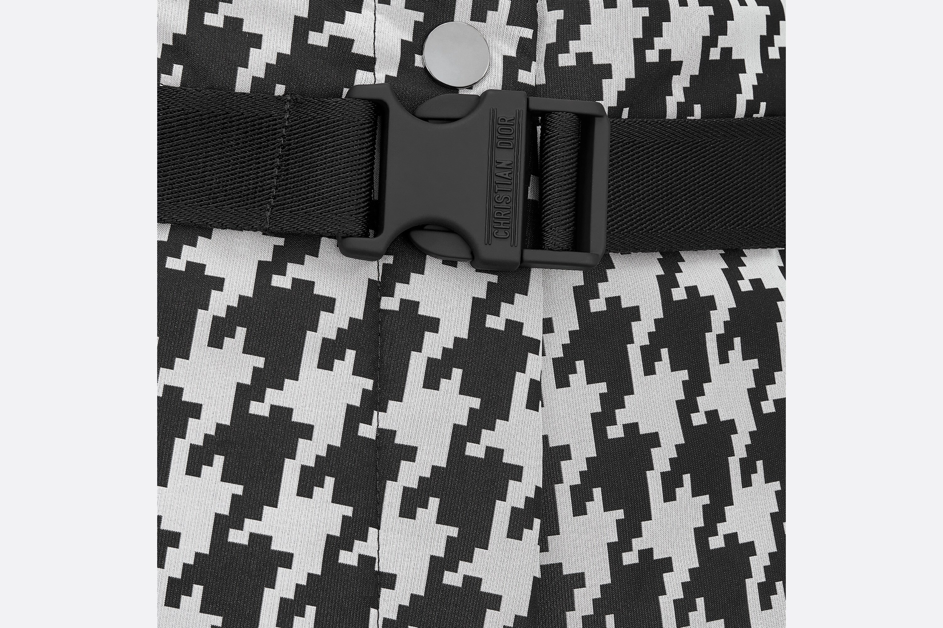 Dior Thousand-bird Pattern Ski Trousers In Black