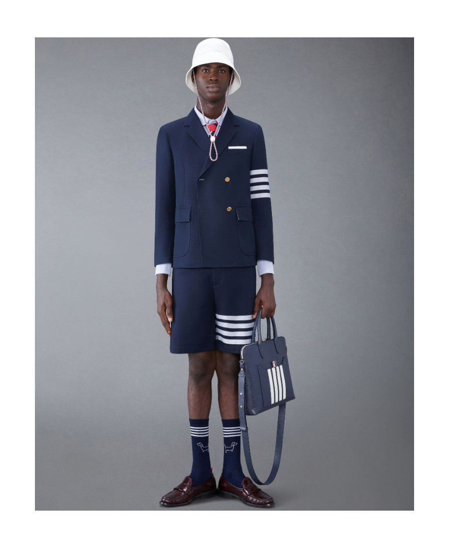 Thom Browne 4-bar Stripe Blazer In Black