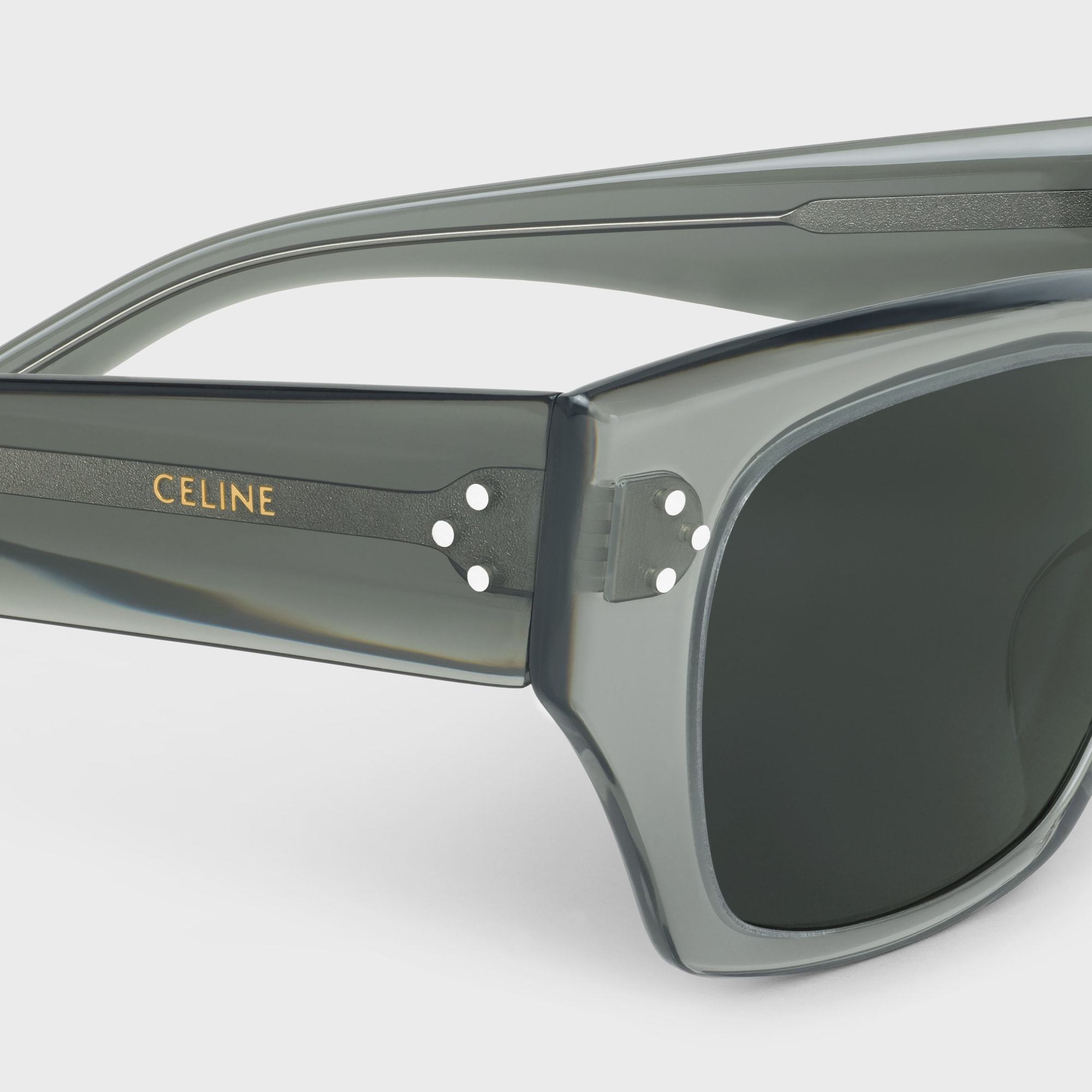 Celine Full Frame Sunglasses In Black